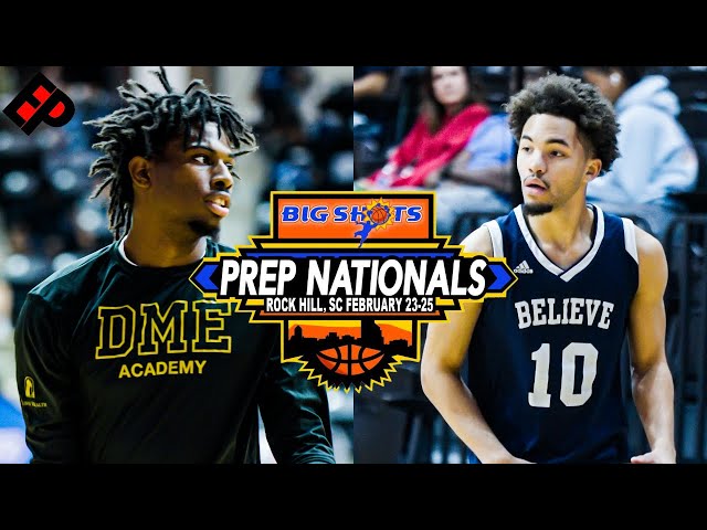 Believe Prep (SC) Vs DME Academy (FL) : Big Shots SLAM Post Grad Matchup In Rock Hill, SC | 4K