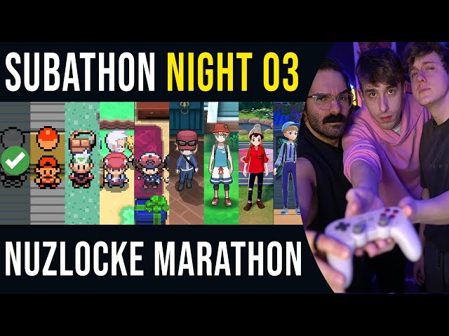 CHAT PLAYS POKEMON WHILE WE SLEEP! | Subathon Night 03