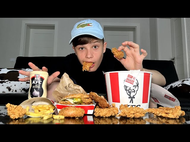 ASMR EATING KFC