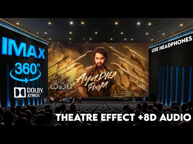 Ayudha Pooja |Theatre Experience Dolby  Surround  sound   Devara | NTR | Saif Ali Khan