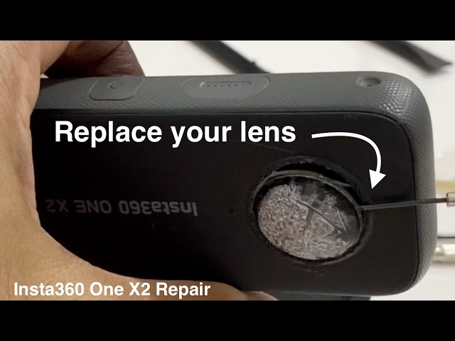 Insta360 One X2 Lens Repair (hard) & Replacement (easy)