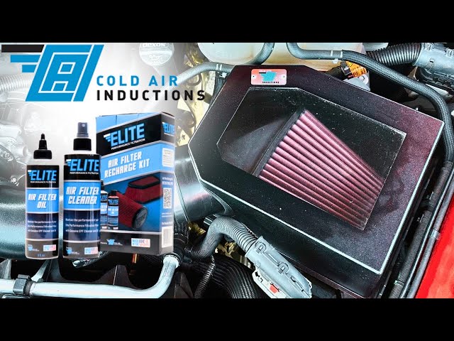 Cold Air Inductions Filter Cleaning | Step-By-Step Guide