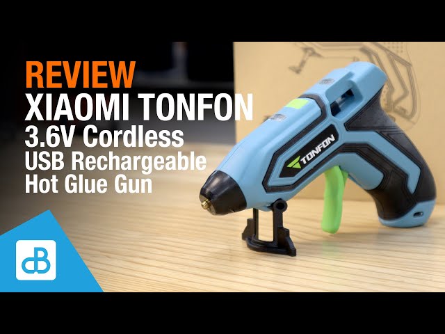 XIAOMI Tonfon 3.6V Cordless USB Hot Glue Gun REVIEW - by SoundBlab