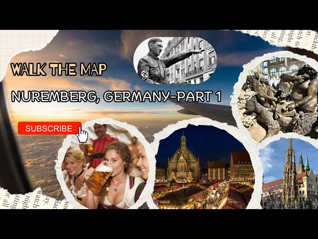 4k walking tours | Nuremberg, Germany-Hidden Gems, History & Culture (Part 1) 2025