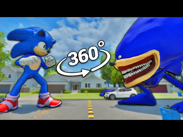 Sonic VS Shin Sonic Tapes 360° VR Animation