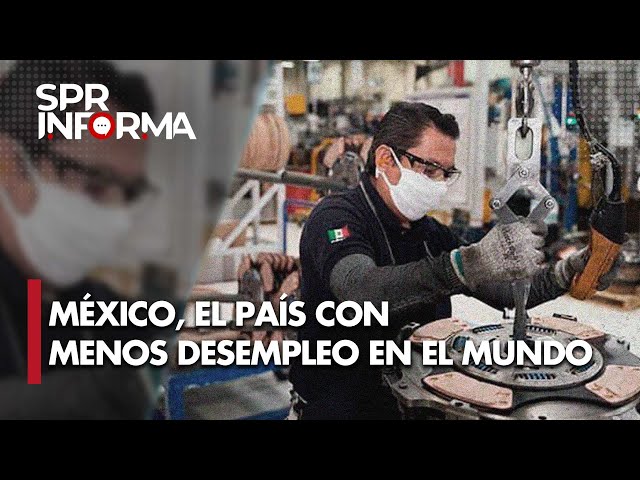 México es el país con menos desempleo en el mundo: INEGI