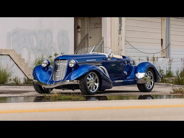 Rock Legend’s Ride: Alice Cooper’s 1936 Auburn Speedster Replica Shatters Auction Records at $137,5k