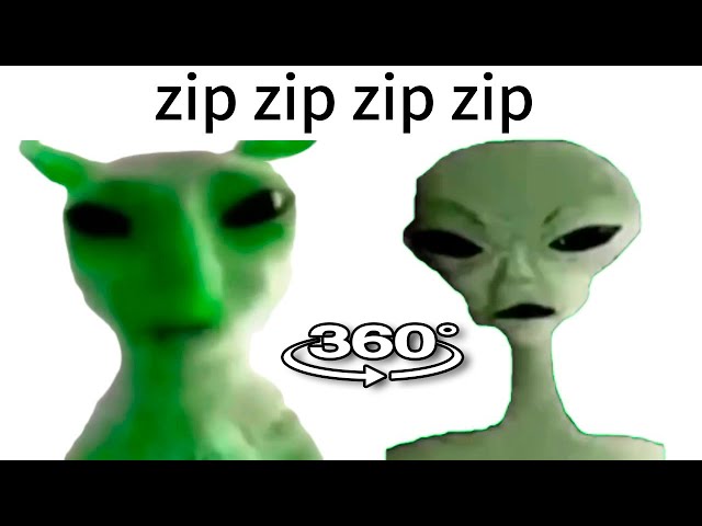 Alien Speaking Meme - green alien cat says yaer aegh erya 360º