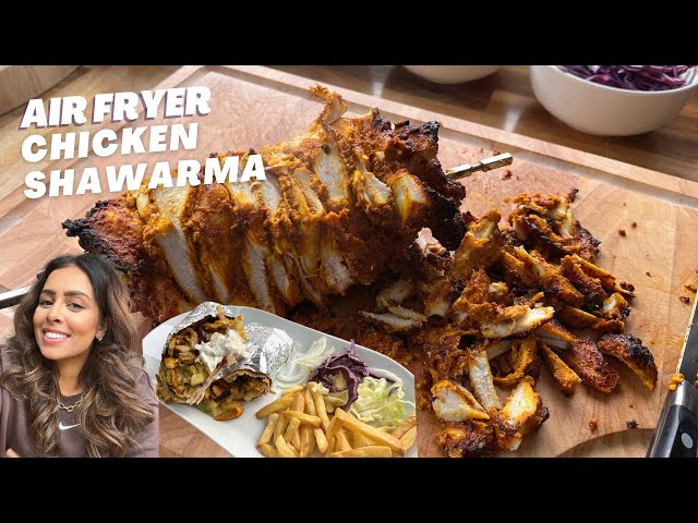 AIR FRYER CHICKEN SHAWARMA