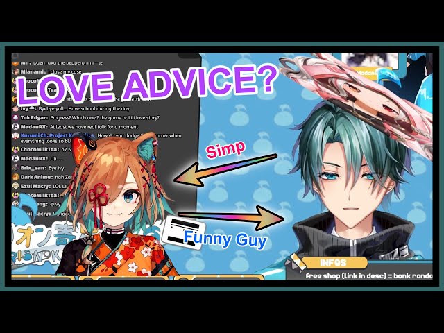 Virion Seek (Love?) Advice From Liliana Vampaia On How To Get Close To Shiki【 MyHolo TV 】