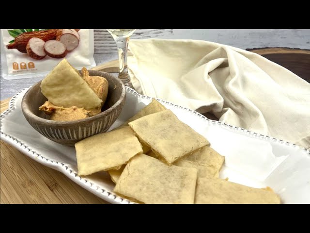 Cassava Flour Crackers