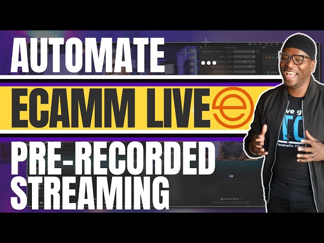 Automate Streaming: Stop Wasting Hours with Ecamm!