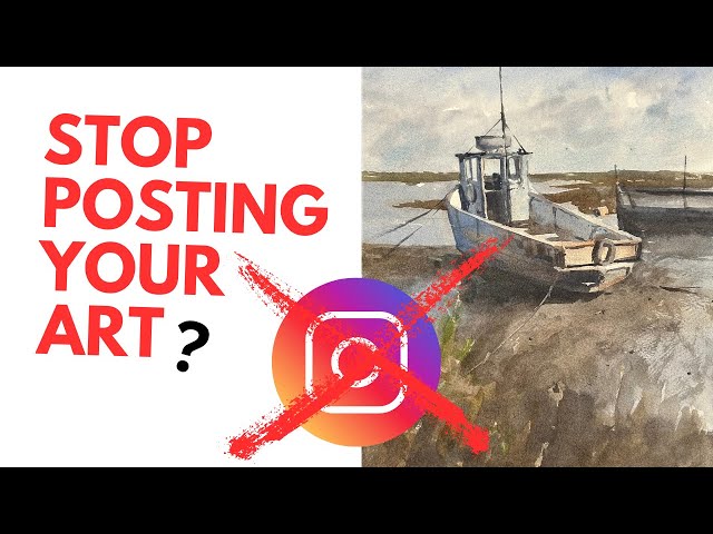 Social Media and Watercolor - How to Become Unstoppable