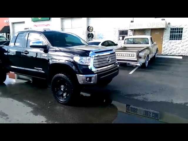 DUBSandTIRES.com 20" Inch Rockstar XD775 Black Rims 2015 Toyota Tundra Review Miami