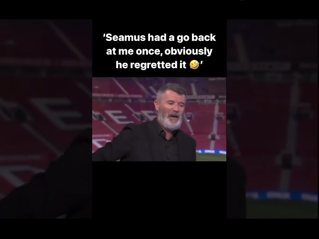 Roy Keane on Seamus Coleman 🤣 #roykeane #funny