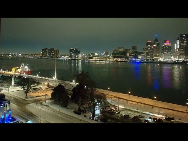 Live cam: Windsor, Ontario, Canada | Detroit Skyline, Michigan, USA