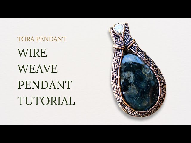 Make This Wire Wrapped Pendant Tutorial for Thin Stones!