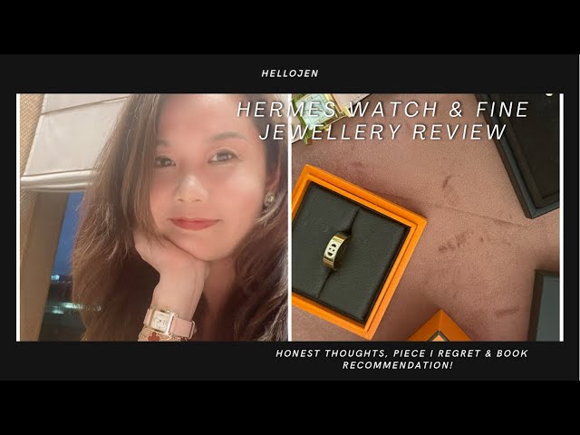 Hermes Heure Watch & fine jewellery review H Ancre ring etc, piece I regret #hermesreview