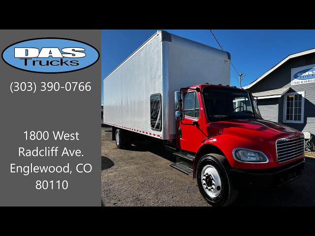 2016 Freightliner M2 106 - 30' Sleeper Box (26' Cargo Space + 4' Sleeper Build) #N0784