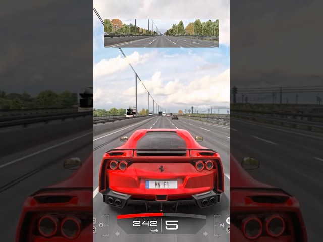 Ferrari 812 Superfast N-Largo Screaming on the Autobahn