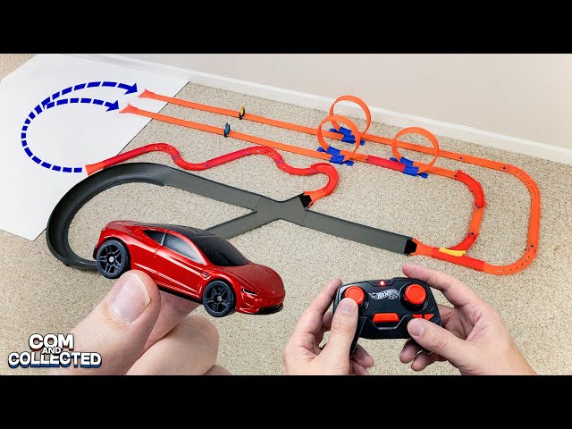 2023 Hot Wheels RC Tesla Roadster Review, Unboxing, Track Test