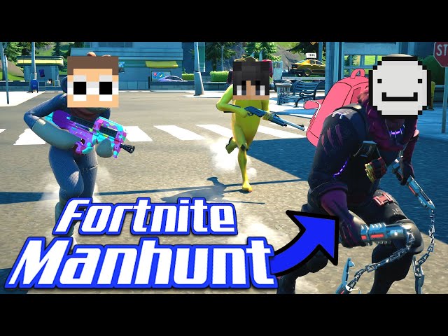 Fortnite Manhunt - 1 Bounty Vs 5 Hunters