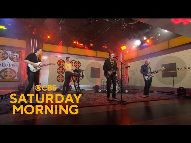 Saturday Sessions: Franz Ferdinand performs "Audacious"