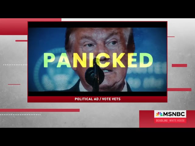 MSNBC - Deadline: White House Features VoteVets Ad Calling Out Trump's Political Stunt At Arlington