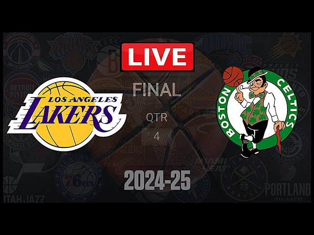 NBA LIVE!  Los Angeles Lakers vs Boston Celtics | 2024-25 | celtics vs lakers | NBA 2K25