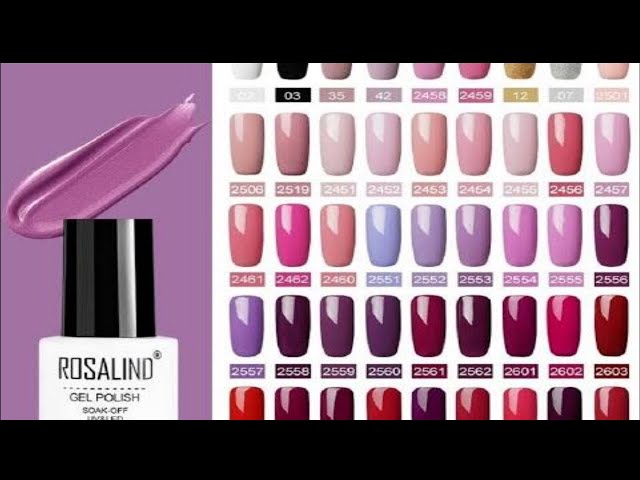 How to use Rosalind gel polish