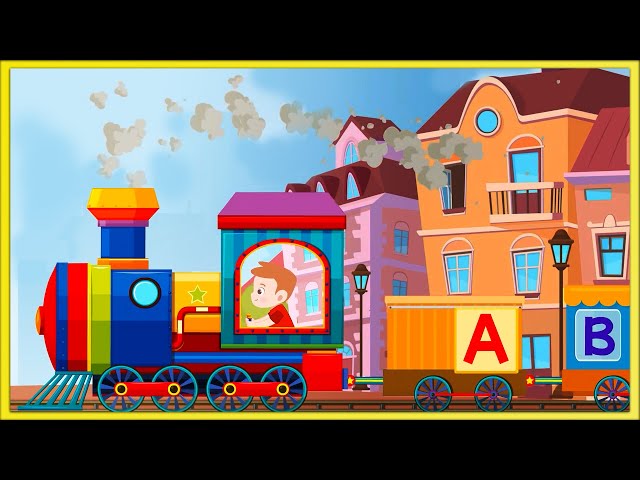 Alphabet Train | ABC Train Song for Kids