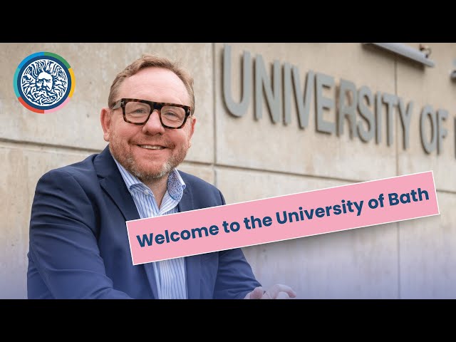 A warm welcome to the University of Bath to all our new students from Professor Phil Taylor