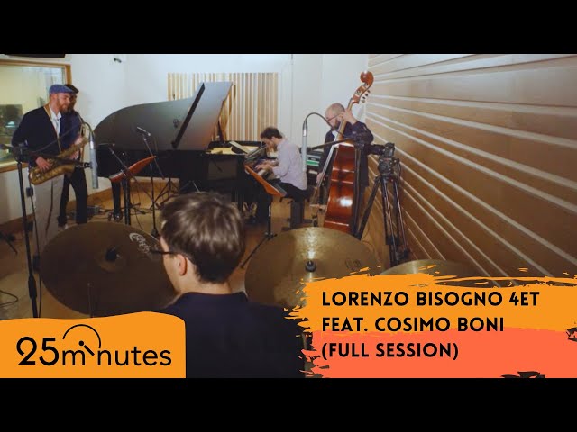 25 minutes, livesession at Tube | Lorenzo Bisogno Quartet feat. Cosimo Boni