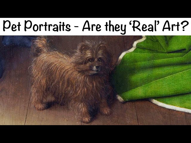 Pet Portraits - Are they 'Real' Art?