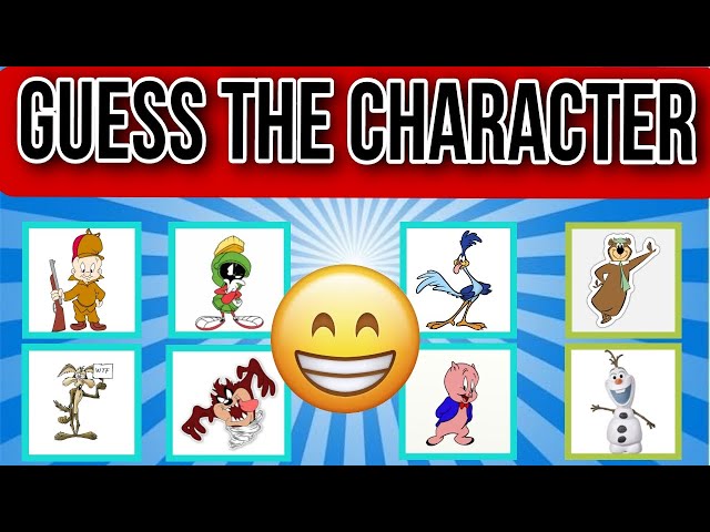 Cartoon Character Conundrum: Guess Who Quiz!😊🤔