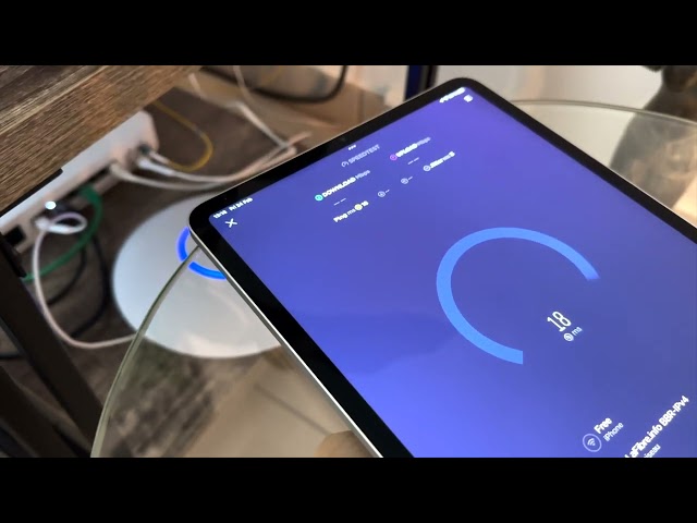 Ultimate Wi-Fi Speed Experience on iPad Pro M2 and UniFi U6-Enterprise (Wi-Fi 6E with a 10Gbps WAN)