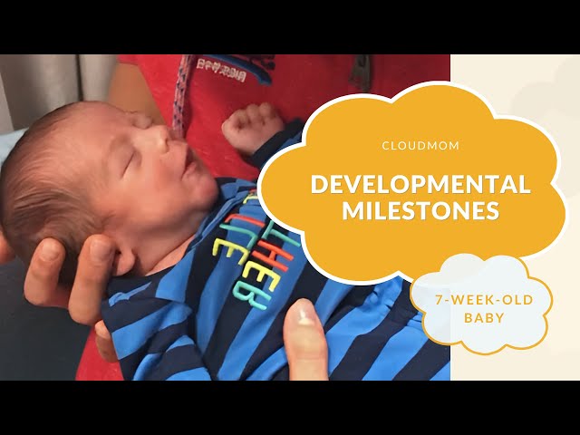 7 Week Old Baby: Developmental Milestones | Subt. ENG/ FR/ ES/ ZHO_CN | CloudMom