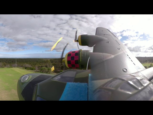 B-17 Flight with Fusion 360 cam - Full Version