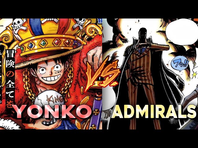 The Harsh Truth Of Yonko Vs Admirals…