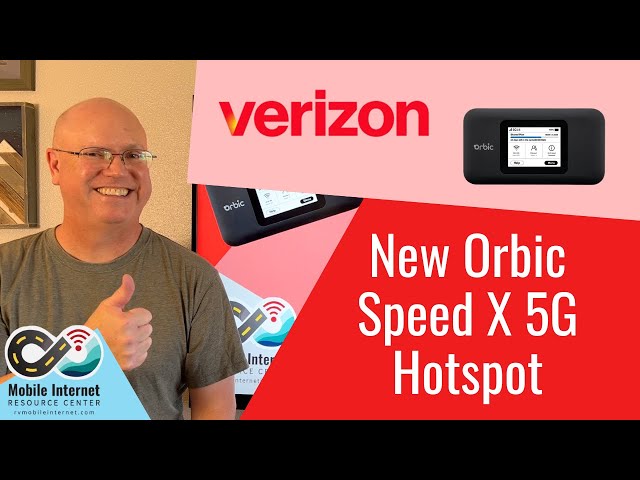 Verizon Releases A New 5G Mobile Hotspot – The Orbic Speed X 5G