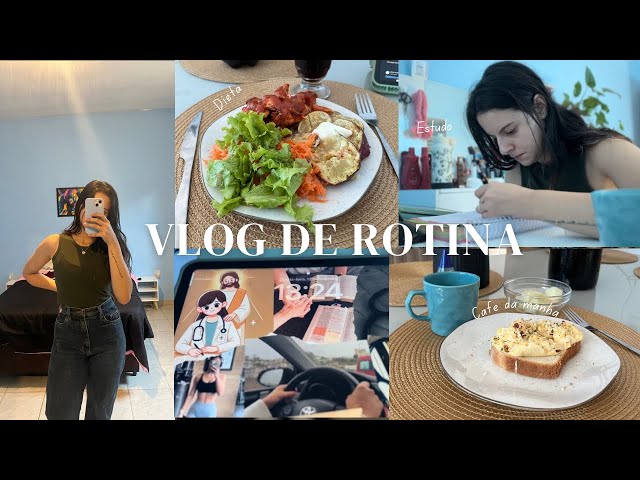 VLOG | Rotina, cursinho, dieta, academia, estudos, rotina de skin care