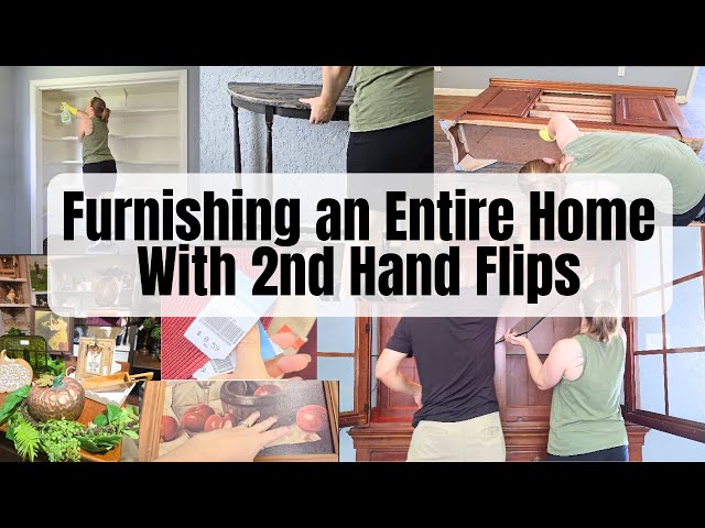 Furnishing an Entire Home with Free and Thrifted Pieces | Part 1