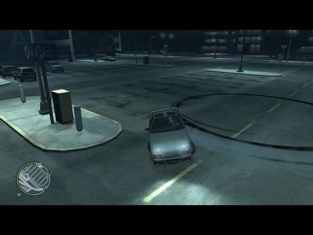 Backwards donuts in GTA 4