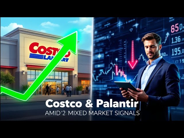 Costco & Palantir Surge Amid Mixed Market Signals 🚀