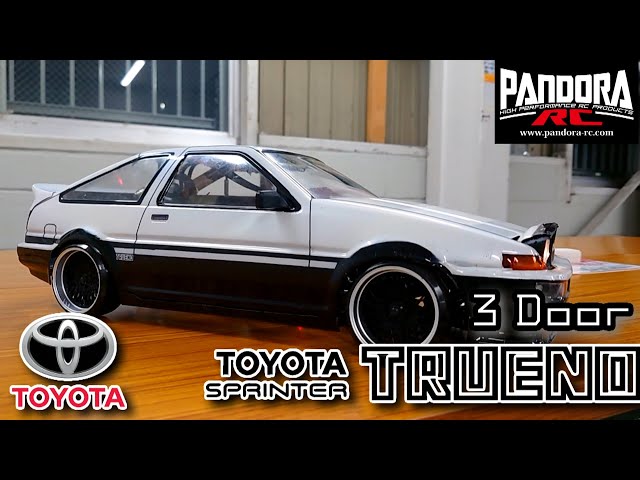 PANDORA RC: TOYOTA AE86 SPRINTER TRUENO 3 Door Promotion Video Version.1.0