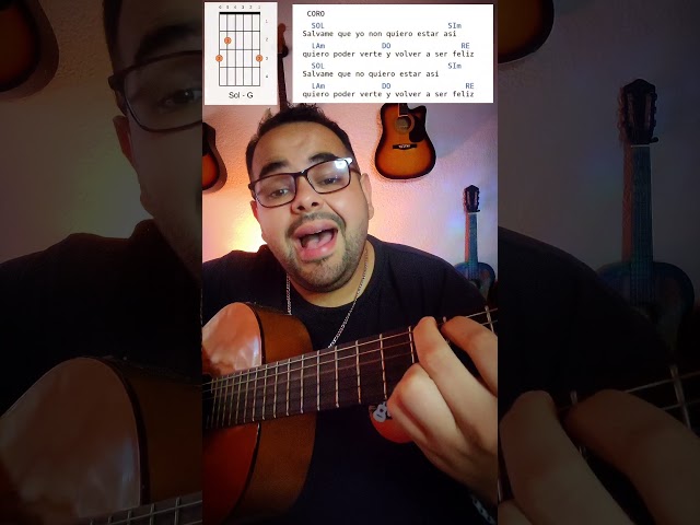 Sálvame - Dread Mar I - TUTORIAL #comotocar #guitarra #musica #tutorial #fyp #cumbia #parati