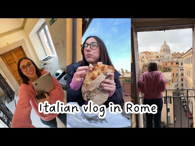 Italian vlog: vi porto con me in una giornata di lavoro fuori casa  (evviva!) (Subtitles)