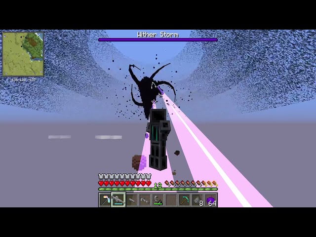 kinghollw_afton fighting the wither storm in survival in 1.16.5 | #sd_lexi_ on #Twitch