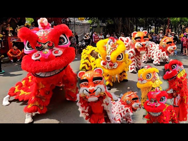 Múa Lân Sư Rồng 2024 / Đánh Trống Múa Lân / Lion Dance Barongsai / Múa Lân Việt Nam