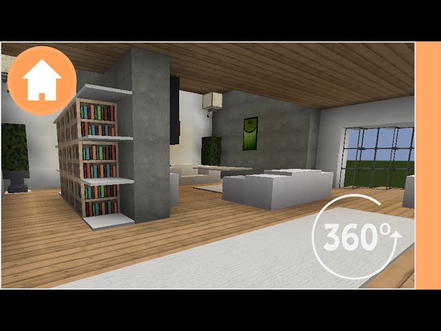 Minecraft Living Room Designs - 360° Degree Minecraft